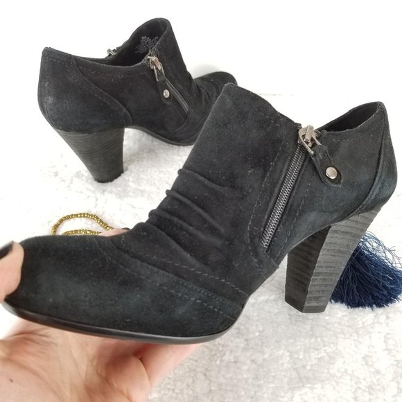 FRANCO FORTINI Womens Ankle Booties Sz 8《266》Oliver leather booties‎ - Picture 8 of 12